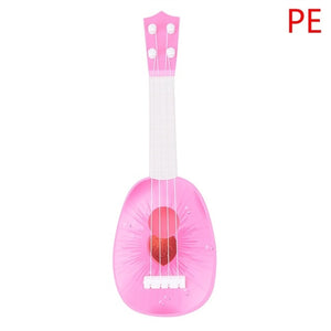 New Super Cute Children Kids Christmas Gift Toy4 String Fruit Style Guitar Ukulele Musical Instrument