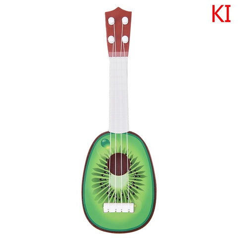 New Super Cute Children Kids Christmas Gift Toy4 String Fruit Style Guitar Ukulele Musical Instrument