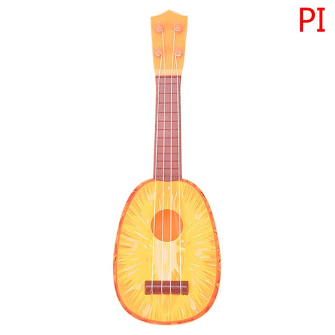 New Super Cute Children Kids Christmas Gift Toy4 String Fruit Style Guitar Ukulele Musical Instrument