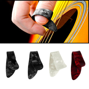 1PC Practical Plastic Guitar Picks Thumb Finger Nail String Guitar Picks Plectrums Musical Instrument Accessories New