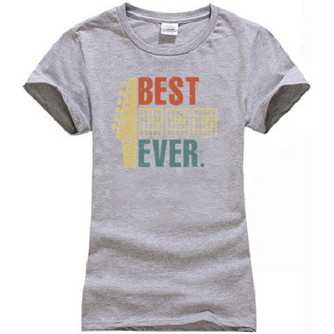 Mens Best Guitar Dad Ever Shirt Music Vintage Fathers Day Gifts TShirts