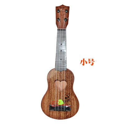 Funny Ukulele Musical Instrument Kids Guitar Montessori Toys for Children School Play Game Education Christmas Birthday Gift