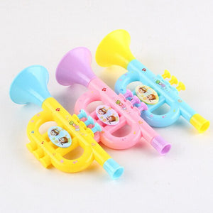 1 PCS Baby Music Toys Early Education ToyColorful Baby Music Toys Musical Instruments For Kids Trumpet