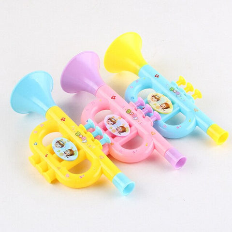 1 PCS Baby Music Toys Early Education ToyColorful Baby Music Toys Musical Instruments For Kids Trumpet