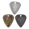 Guitar Picks Zinc Alloy Picks Electric Guitar Ballad Acoustic Guitar Ukulele Metal Picks Musical Instrument Accessories