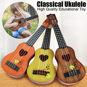 Mini Beginner Classical Safe simple Strings Ukulele 4 Toy Guitar Christmas Instrument Educational Gift Kids Concert Musical for