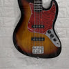 Electric guitar bass Jazz Bass 4-Strings Sunburst color Rosewood Fingerboard Red ice flower Pickguard Paypal available!