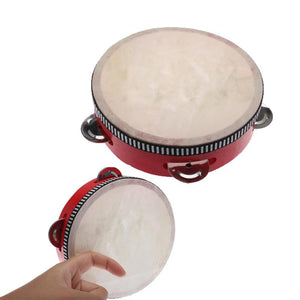 Kids Educational Toy Instrument Wood Baby Musical Drum Beat Instrument Hand Drum Montessori Children Percussion Music Toy