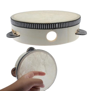 Kids Educational Toy Instrument Wood Baby Musical Drum Beat Instrument Hand Drum Montessori Children Percussion Music Toy