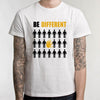 I'D RATHER BE Different DRUMMING Hip Hop Rock Band Printed T Shirt Short Sleeve Drums Music Gift Rock Drummer T-Shirts Tshirts