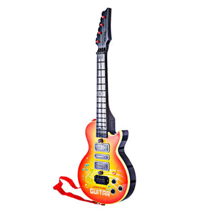 High Quality 4 Strings Music Electric Guitar Kids Musical Instruments Educational Toys For Children As New Year Gifts